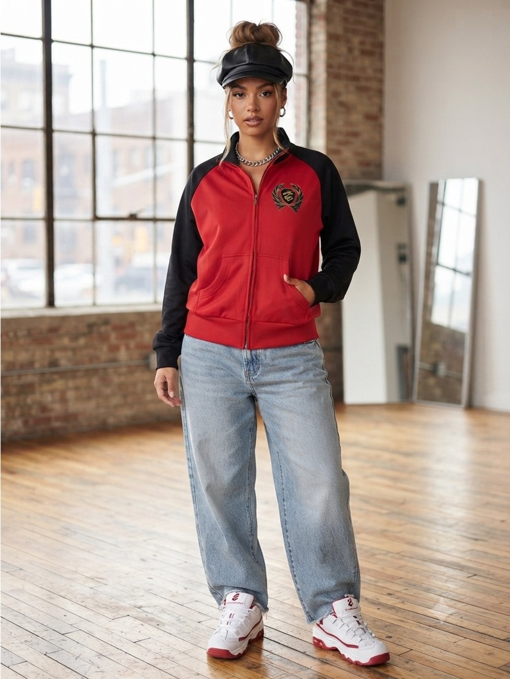 Rocawear Red & Black Full Zip Track Jacket XL Sexy Since MCMXCIX Y2K - Picture 16 of 16